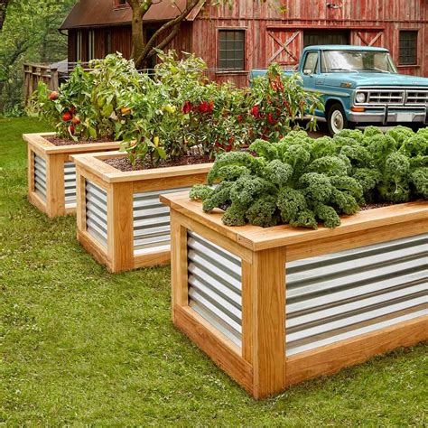 The garden bed is raised to waist-high which reduces the strain of bending or kneeling to tend to your garden. It features a convenient storage shelf for pots, dirt, tools, and more. This elevated bed comes in a DIY-friendly kit that can be assembled without tools.